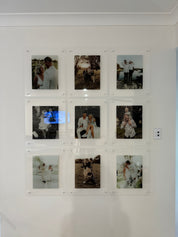 Acrylic photo wall