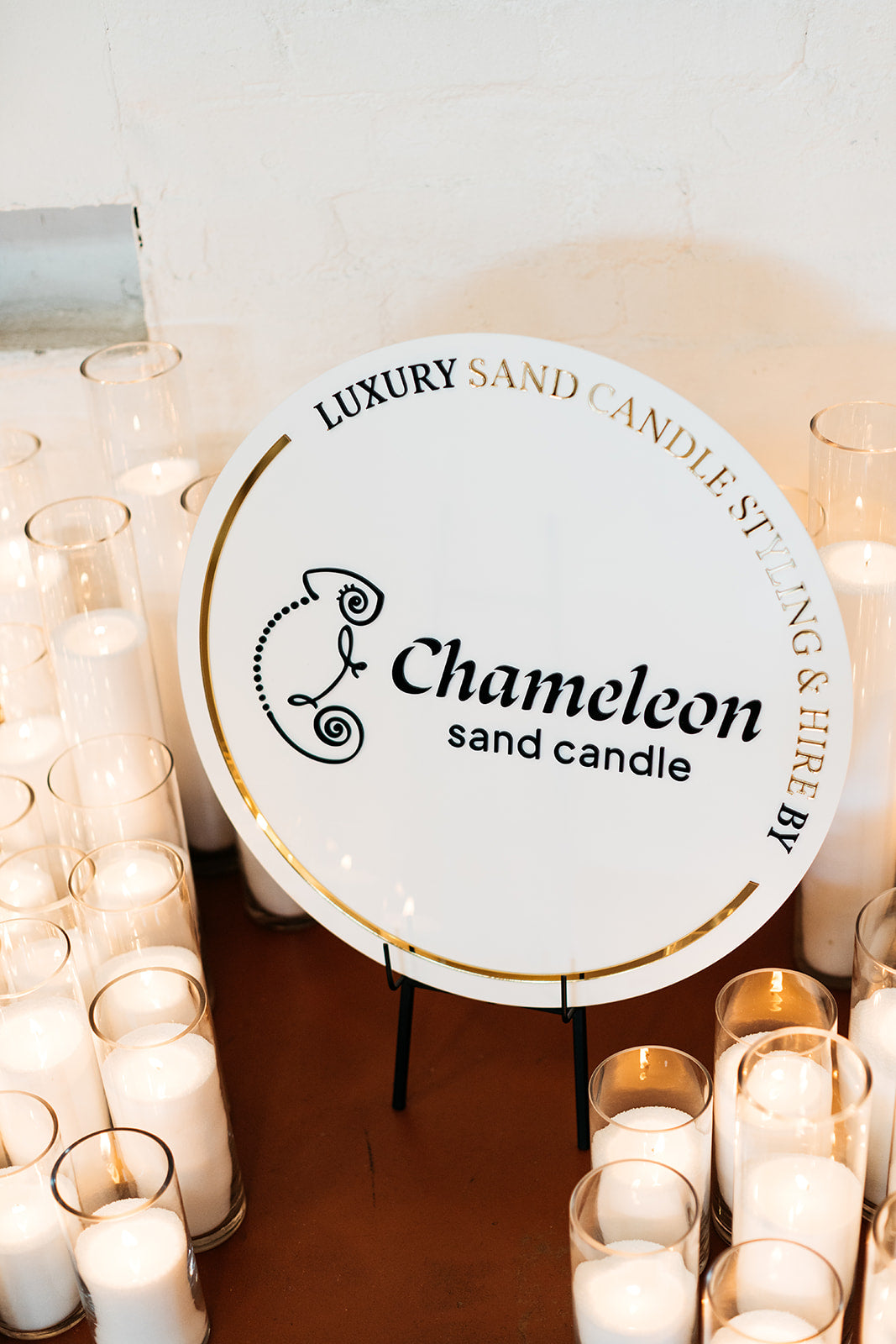 Business Signage with 3D text