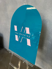Business Signage with 3D text