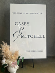 Rectangle Welcome Sign 2D