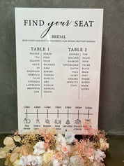 Rectanlge Seating Chart 2D
