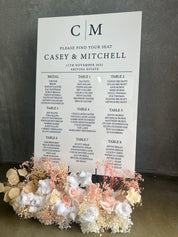 Rectanlge Seating Chart 2D