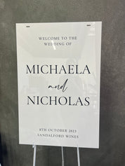 Rectangle Welcome Sign 2D