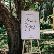 Rectangle Welcome Sign 2D