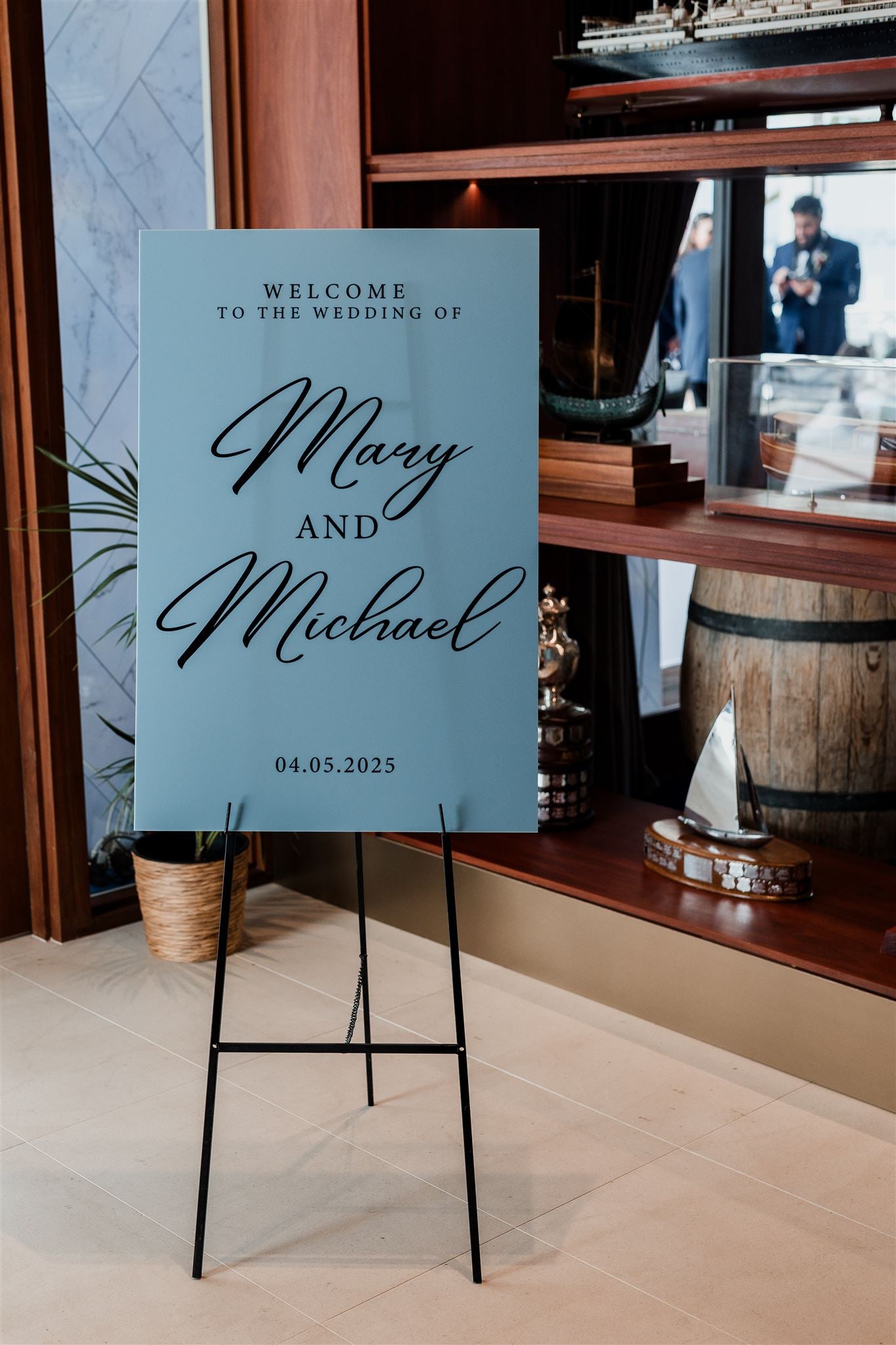 Rectangle Welcome Sign 2D