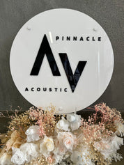 Business Signage with 3D text