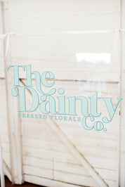 Business Signage with 3D text