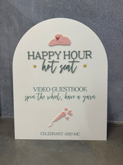 Business Signage with 3D text