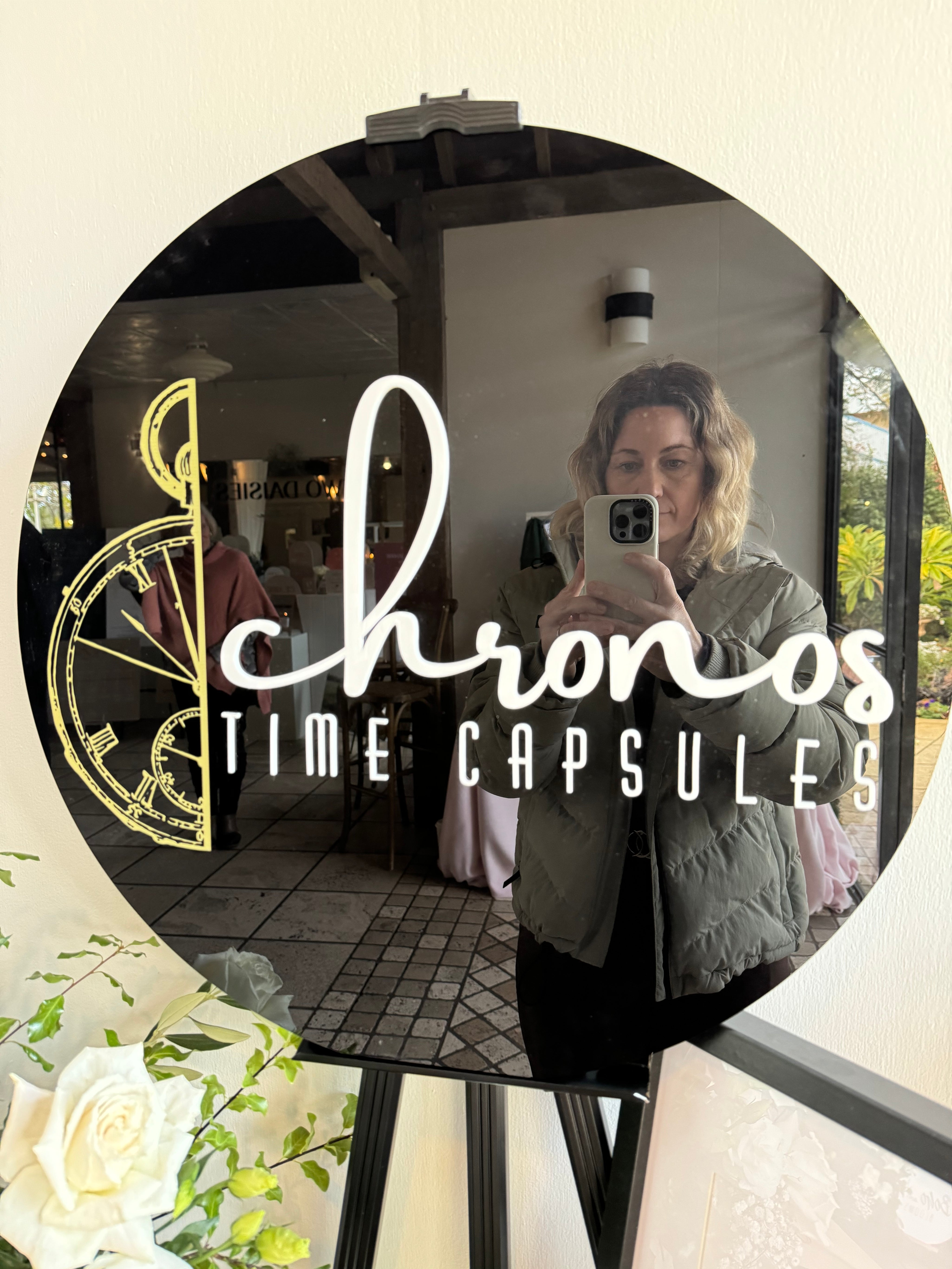 Business Signage with 3D text