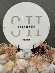 Business Signage with 3D text