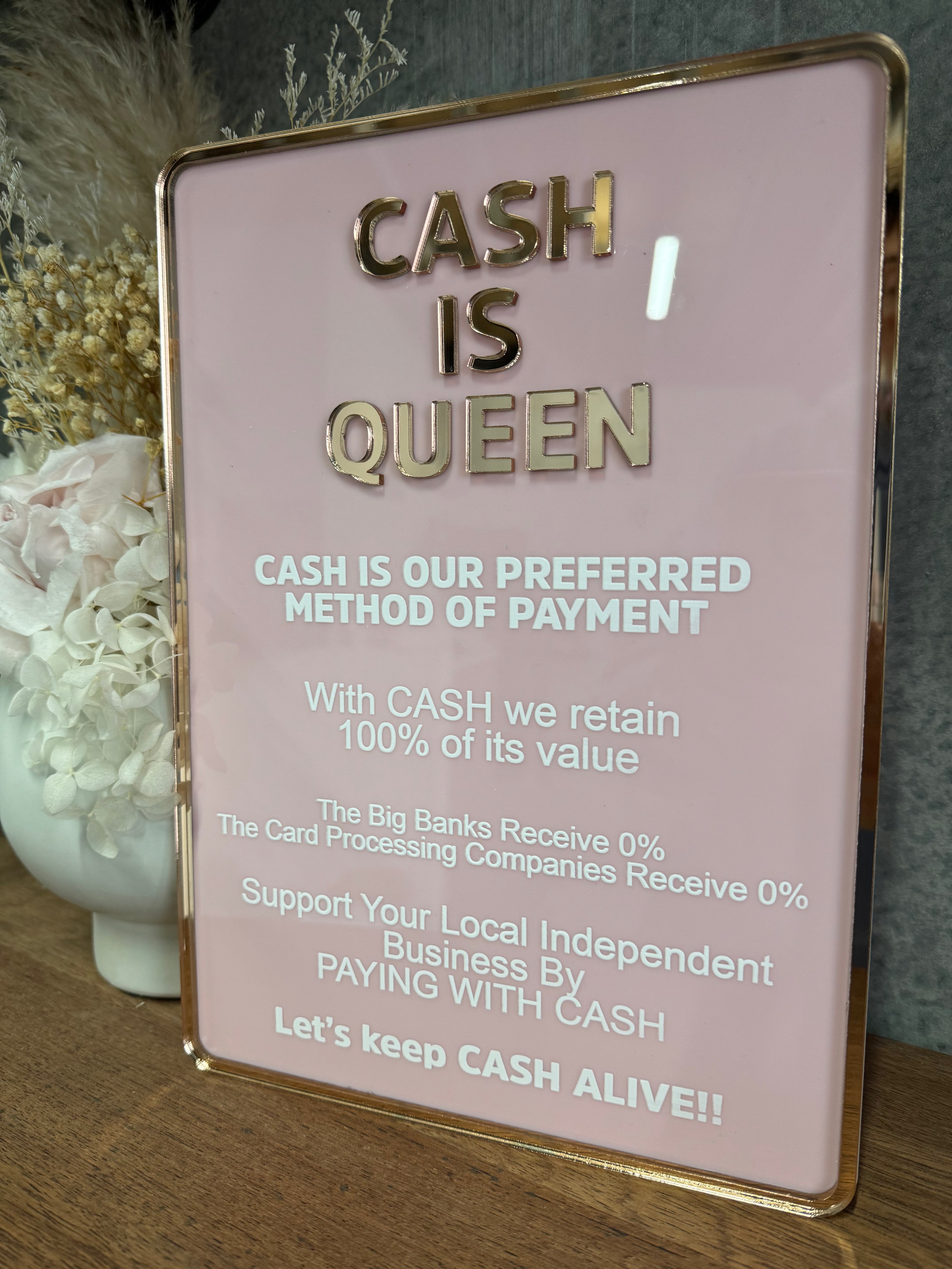 Cash is Queen