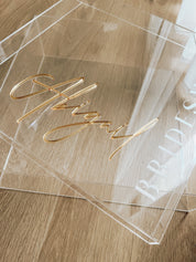 Acrylic gift box