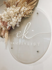 Business Signage with 3D text