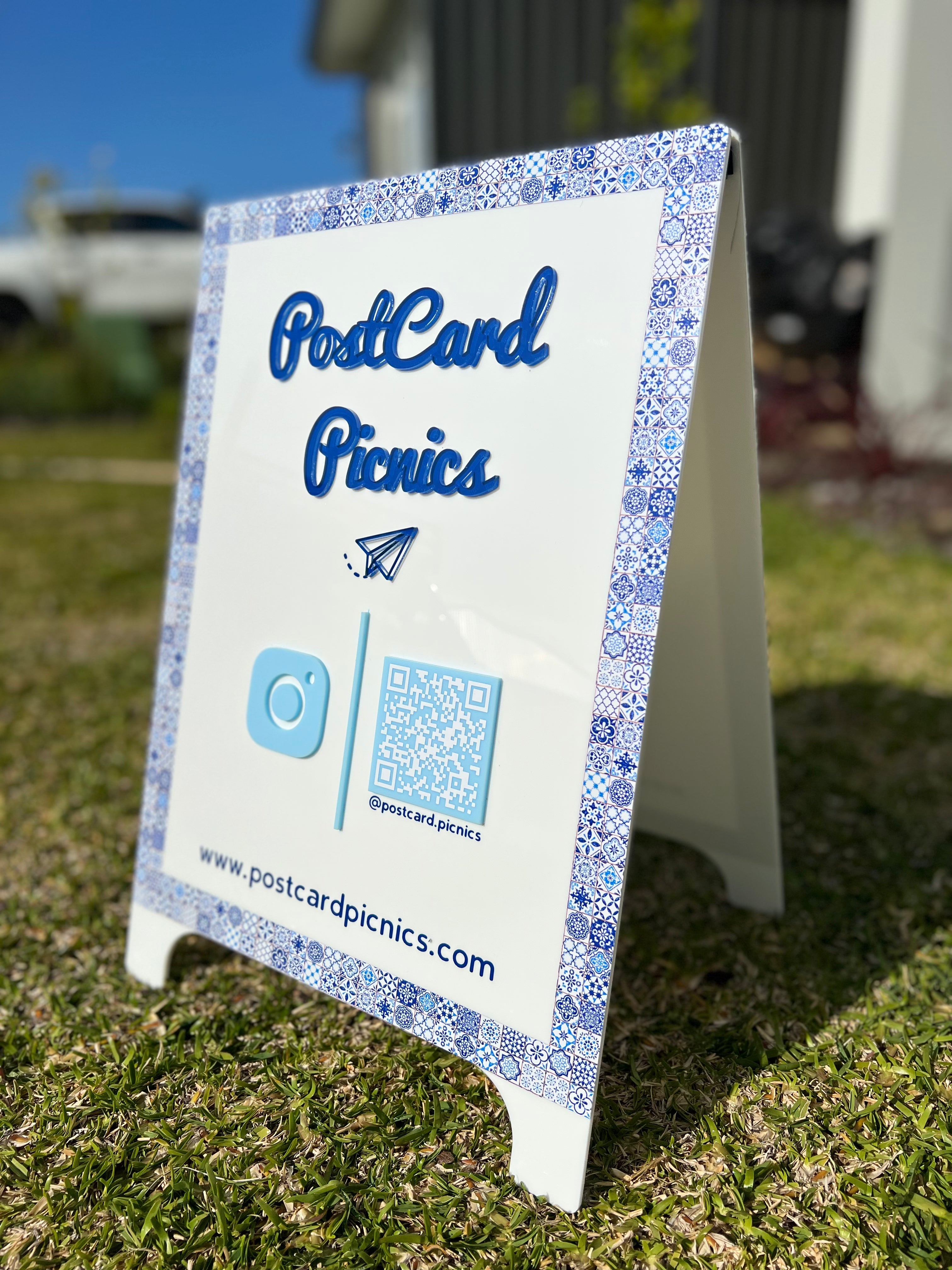 Customised A frame sign