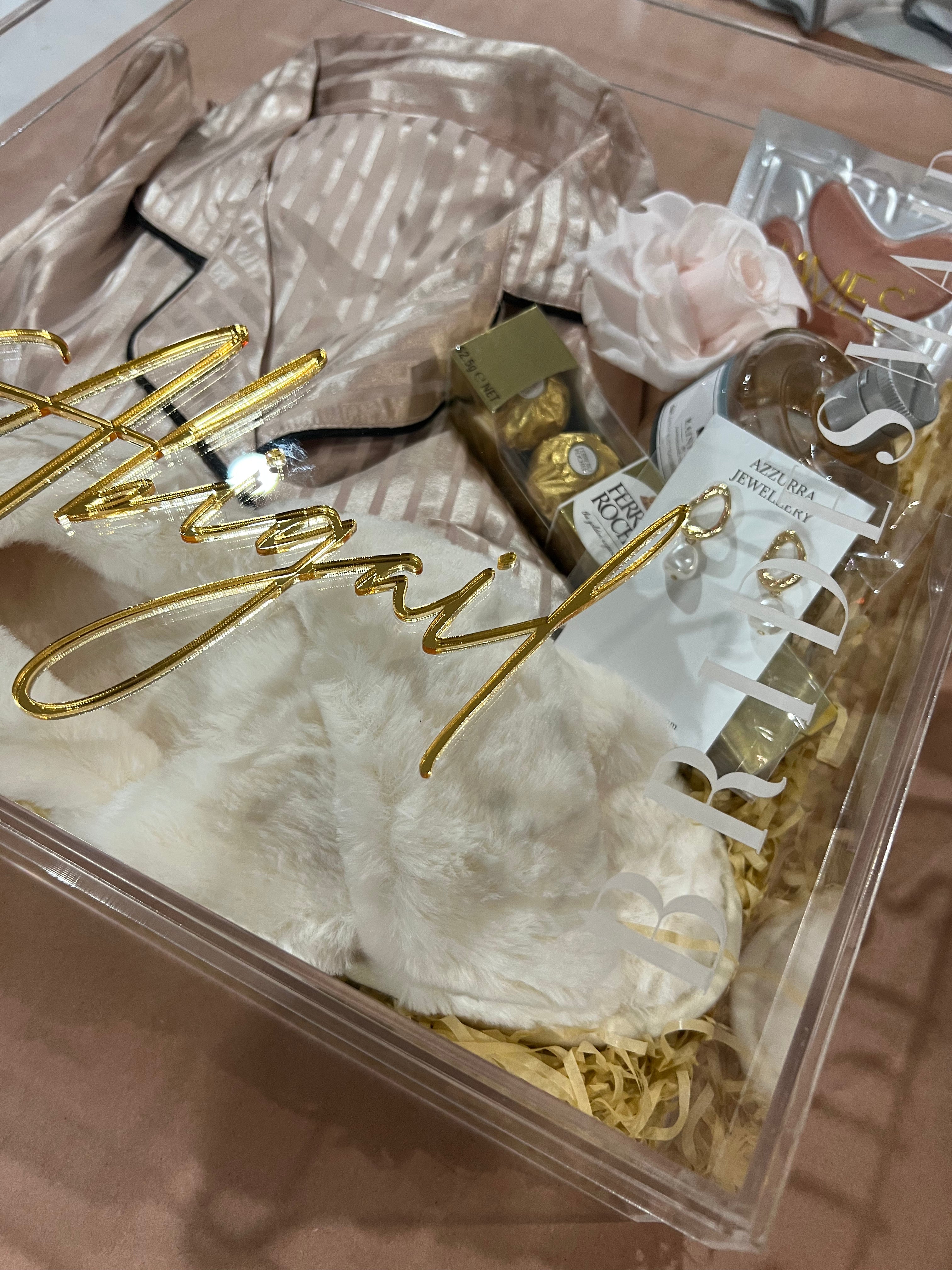 Acrylic gift box