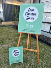 Customised A frame sign