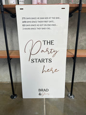 Party started timeline