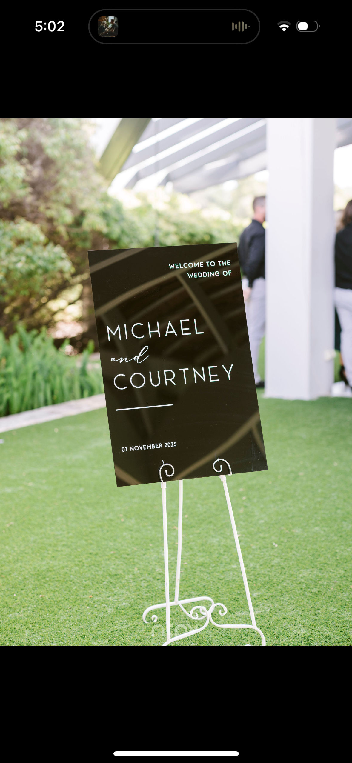 Rectangle Welcome Sign 2D