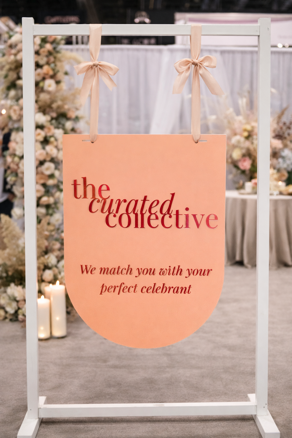 Business Signage with 3D text