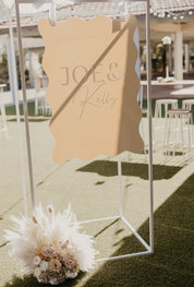 Customised Welcome sign