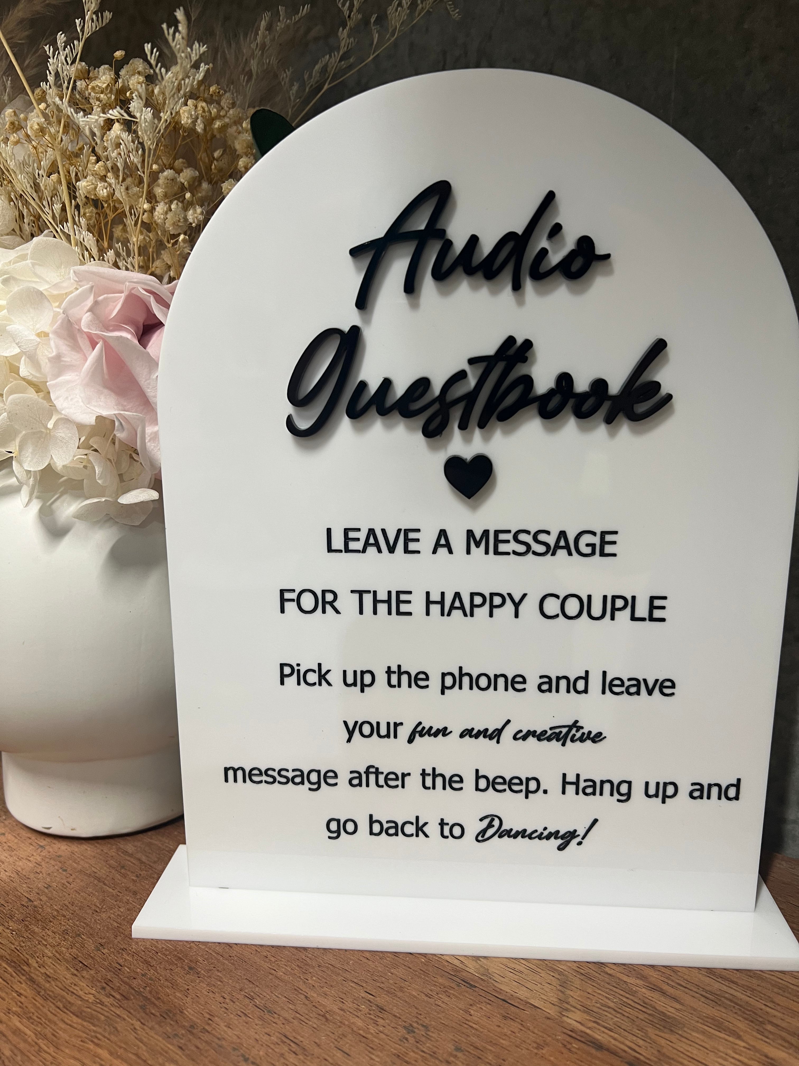 Customised table signs 3D – Two Daisies Creative