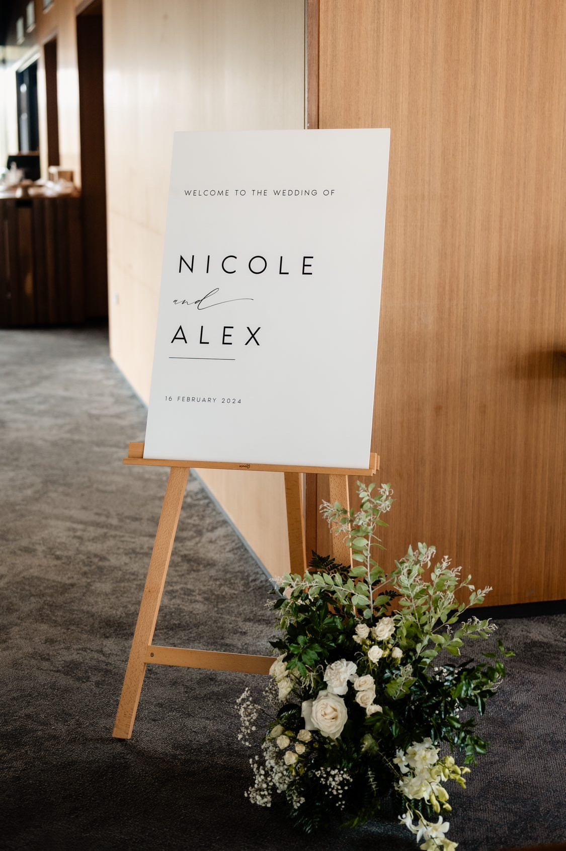 Rectangle Welcome Sign 2D – Two Daisies Creative