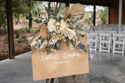 Wedding Date Name Sign