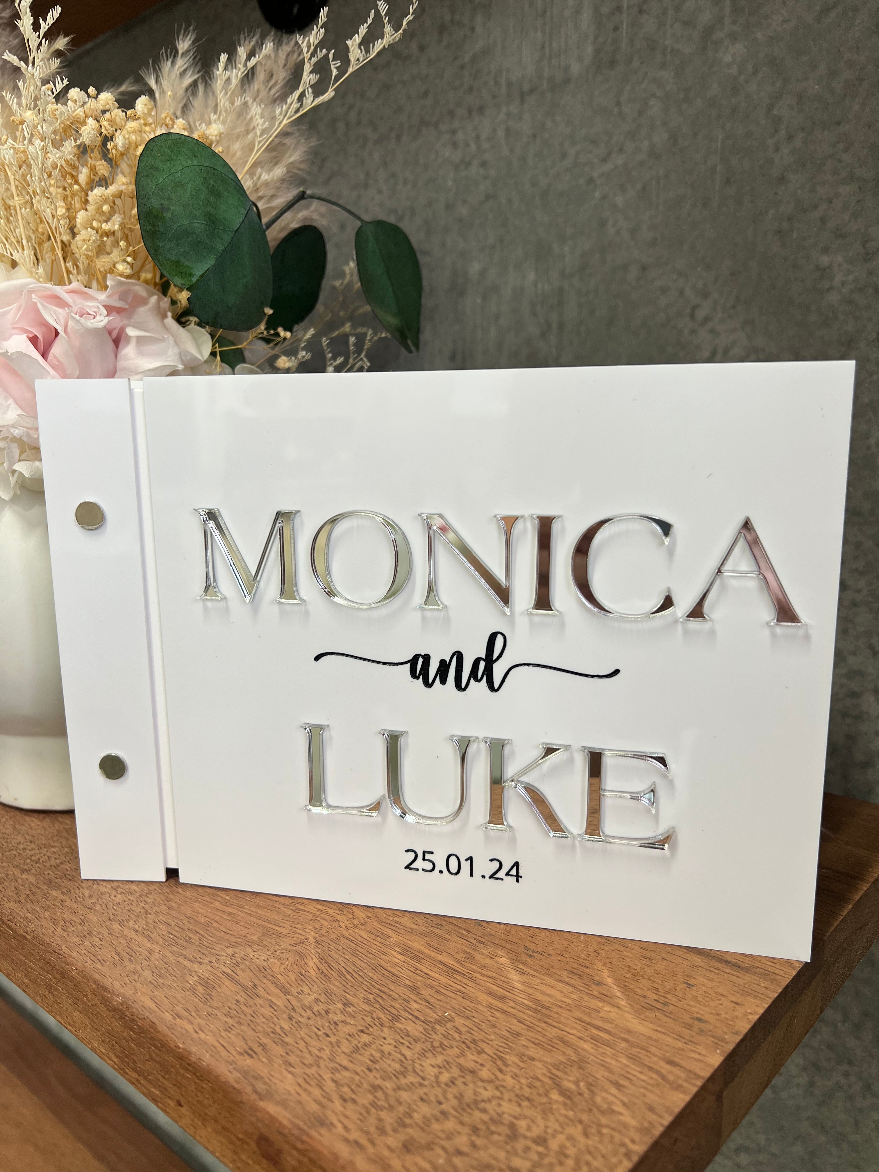 Acrylic Guest book